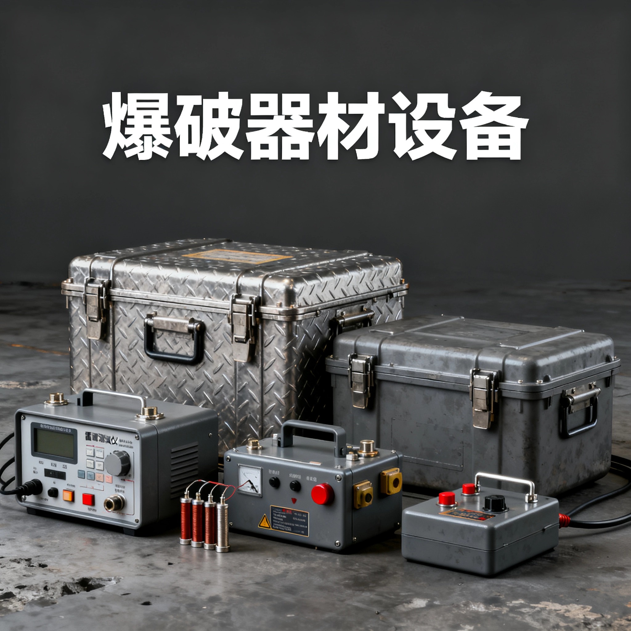 库车爆破工程师的“兵器库”：常用器材一册通